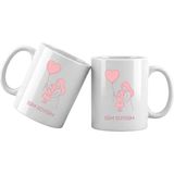 Liya Gift Collection Kişiye Özel Anne Kupası – Isim Yazılı Duygusal Anneler Günü Hediyesi - 1 Adet - 300 ml