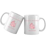 Liya Gift Collection Kişiye Özel Anne Kupası – Isim Yazılı Şık Tasarım Hediye - 1 Adet - 300 ml