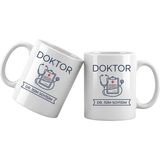 Liya Gift Collection Kişiye Özel Doktor Meslek Kupası – Isim Yazılı Doktor Temalı Kupa Bardak Doktor Hediyesi - Beyaz - 300 ml