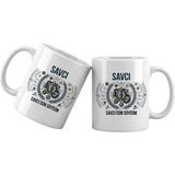 Liya Gift Collection Kişiye Özel Savcı Kupa Bardak – Isim Yazılı Hukuk Meslek Temalı Savcı Kupası - Beyaz - 300 ml