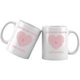 Liya Gift Collection Yeni Anneye Hediye Kupa – Isim Yazılı Anneler Günü Özel Tasarım - Beyaz - 300 ml