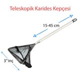 Liya Karides Kepçesi 3" 15-45Cm / Üçgen
