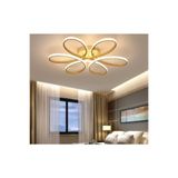 Liya Lighting LEVENT Papatya Model Eskitme Kasa Beyaz Işık Ledli Modern Aydınlatmalı 60 CM Ledli Avize