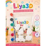 Liya3D Boyama Seti Araçlar Temalı – 6’lı Taş Boyama Seti + Boya ve Fırça Dahil