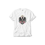 Liyada Hearts of Iron 4 Imperial Coat of Arms of Germany Beyaz Tişört
