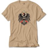 Liyada Hearts Of Iron 4 Imperial Coat Of Arms Of Germany Krem Tişört Liyada - 4XL
