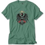 Liyada Hearts Of Iron 4 Imperial Coat Of Arms Of Germany Yeşil Tişört Liyada
