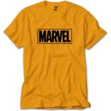 Liyada Marvel Logo Sarı Tişört Liyada - 3XL