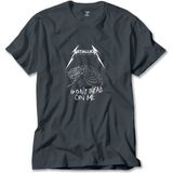 Liyada Metallica Don't Tread On Me Füme Tişört Liyada - 3XL