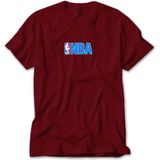 Liyada Nba Logo Kırmızı Tişört Liyada - 4XL