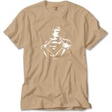 Liyada Super-Man Man Krem Tişört Liyada