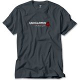 Liyada Uncharted 4 Logo Füme Tişört Liyada - 3XL