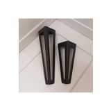 LİYAHOME 14cm Neptün Metal Matsiyah Mobilya Tv Ünitesi Banyo Dolabı Şifonyer Koltuk Ayağı