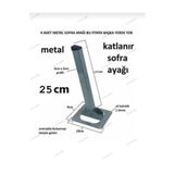 LİYAHOME METAL KATLANIR YER SOFRASI AYAĞI