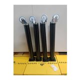 LİYAHOME TEKERLEKLİ FRENSİZ 41CM MASA SEHPE TV ÜNİTESİ AYAĞI MATSİYAH METAL BOY UZUNLUĞU 41CM (4ADET FİYATI)