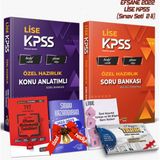 Liyakat Yayınları 2023- 2'li Set - Lise KPSS Özel Hazırlık - Efsane Konu Anlatımı ve Soru Bankası Seti - Memuriyete Giden En Kısa Yol