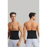Liyuza AGRAFLI LASTİK KORSE KADIN AK4223 SİYAH 2XL-3XL
