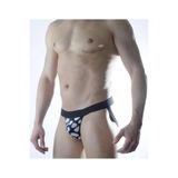 Liyuza Erkek Desenli Jockstrap İç Çamaşırı Karışık-Çok Renkli L