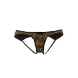 Liyuza Erkek Gold Metalik Jockstrap İç Giyim Karışık-Çok Renkli L