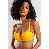 Liyuza G.colors Push Up Strapless Bra, Sarı Konforlu Ve Şık Sütyen Çok Renkli 75A
