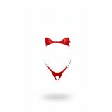 Liyuza Kırmızı Harness Takım Deri Zincir Detaylı Tokalı Bralet - Brf1234 Taba S/M