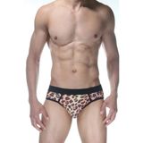 Liyuza Leopar Jockstrap Erkek İç Giyim Karışık-Çok Renkli 2XL
