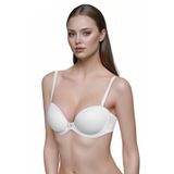 Liyuza Micro Fasülye Push Up Dolgulu Sütyen Lj7032 Siyah 75
