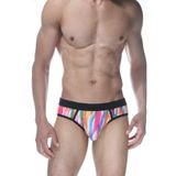 Liyuza Renkli Jockstrap Erkek İç Giyim Çok Renkli M