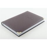 Liz Suni Deri 120 Yaprak Kareli Not Defteri 14X20Cm 186K