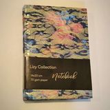 Liz Vintage Varaklı 14X20 168YP Çizgili Defter - Mavi