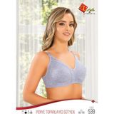 Liza 539 Gri Toparlayıcı Penye Sütyen