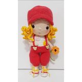 Liza Bebek Amigurumi Organik Oyuncak