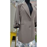 Liza Kadın Blazer Ceket - Koyu Vizon - 36