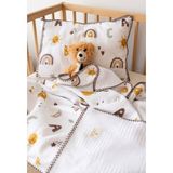 Lizayn Tekstil Waffle Müslin Pike Örtü 100X100 & Yastık Kılıfı 35X45 %100 Pamuk Oeko-Teks Sertifikalı - Beyaz
