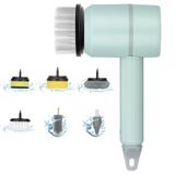 Lizbin Elektrikli Spin Scrubber, Elektrikli Yıkayıcı, 6 Değiştirilebilir Temizleme Fırçası Başlıklı Elektrikli Yıkayıcı, Elektrikli Temizleme Fırçası, Banyo/Lavabo/Pencere/Ocak için Elde Taşınabilir