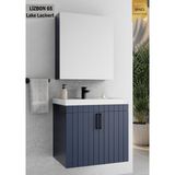 Lizbon 65 cm Lake Lacivert Banyo Dolabı