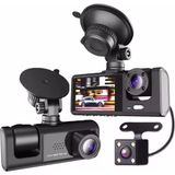 Lizbon Center 64GB Araç Içi Kamera 3 Kameralı (Yol + Araç Içi+ Arka) Fhd Video Kayıt Mikrofonlu Türkçe Cc-33 - Çok Renkli