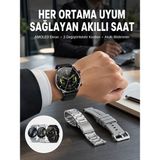 Lizbon Center Akıllı Saat Adımsayar Nabız Ölçer Titreşim Özellikli Çağrı Cevaplama Sosy - HBSBLC7015-1 - Çok Renkli