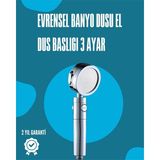 Lizbon Center Su Tasarruflu ve Kolay Kurulumlu El Duş Başlığı – Yüksek Performans - HBSBLC9564-6138 - Çok Renkli