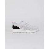 Lizbon Unisex Beyaz-Gri Spor Ayakkabı - Beyaz - Gri