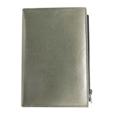 Lizy Aynalı Fermuarlı Gold 120 Yaprak 14x20 cm Çizgili Defter