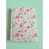 Lizy Çizgili Defter 14X20CM 96 Sayfa - Krem