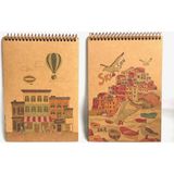 Lizy Karton Kapak Kraft Bloknot 14 x 20 cm 50 Yaprak 2 Adet