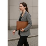 Lizy's Clutch Taba Portföy El Makyaj Çantası