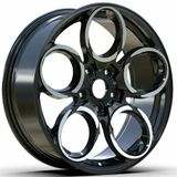 Lja-A1172-08 8.0X18" 5X98 Et40 67.1 Black 18 İnç Jant Takımı (4 Adet)