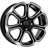 LJA AKD-ADY1526-02 6.5X16" 4X108 ET40 63.4 Black Diamond 16 Inç Jant Takımı (4 Adet)