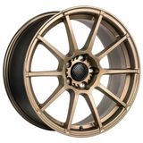Lja-Akx-1042-02 18 İnç 5X112 Passat Mercedes C Golf Audi A3 Uyumlu Et45 73.1 Matt Bronze 18 İnç Jant Takımı (4 Adet)