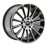 Lja-Dx1017-02 18 İnç 5X112 Mercedes E Uyumlu Et49 66.6 Black Finished 18 İnç Jant Takımı (4 Adet)