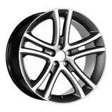 Lja-Dx10323-02 18 İnç 5X112 Passat Audi A3 A4 Mercedes C Uyumlu Et40 73.1 Gun Metal Diamond 18 İnç Jant Takımı (4 Adet)