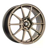 Lja-Dx104321-01 18 İnç 5X114.3 Corolla Civic Uyumlu Et45 73.1 Matt Bronze 18 İnç Jant Takımı (4 Adet)